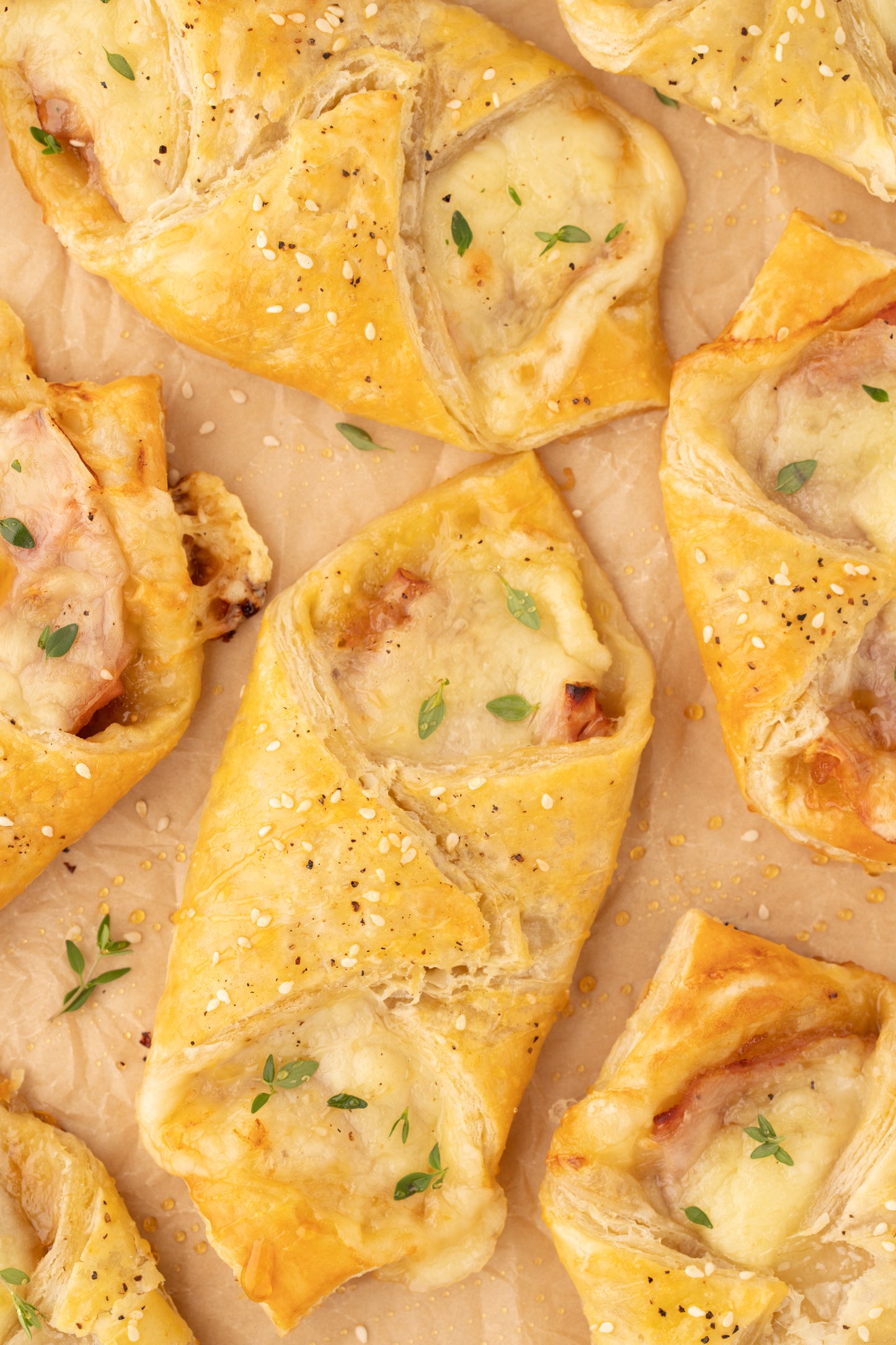 Ham and Cheese Puff Pastry - Exclusive