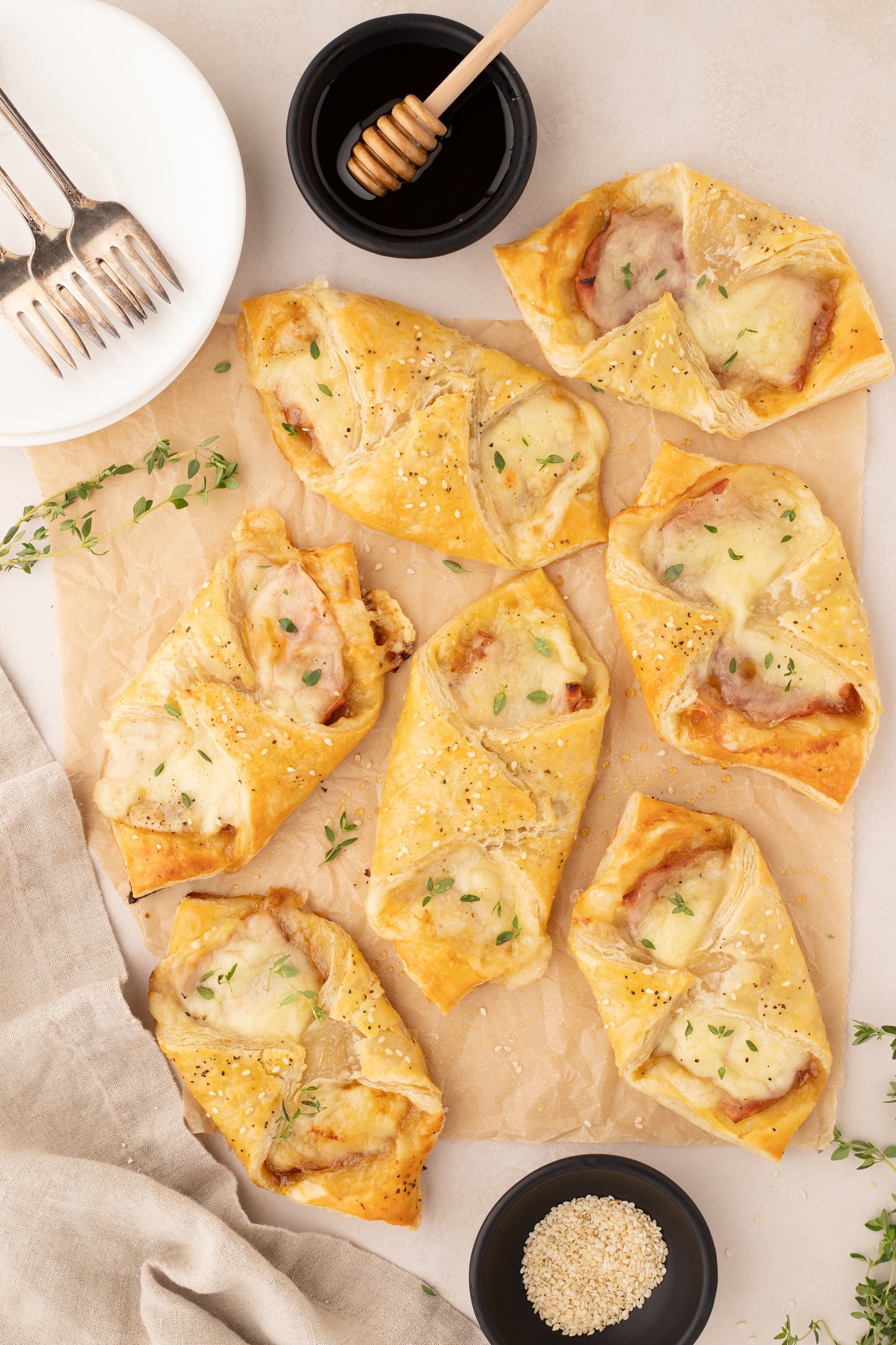 Ham and Cheese Puff Pastry - Exclusive