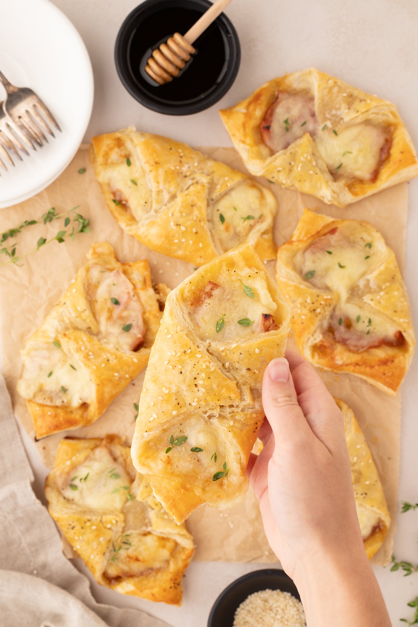 Ham and Cheese Puff Pastry - Exclusive