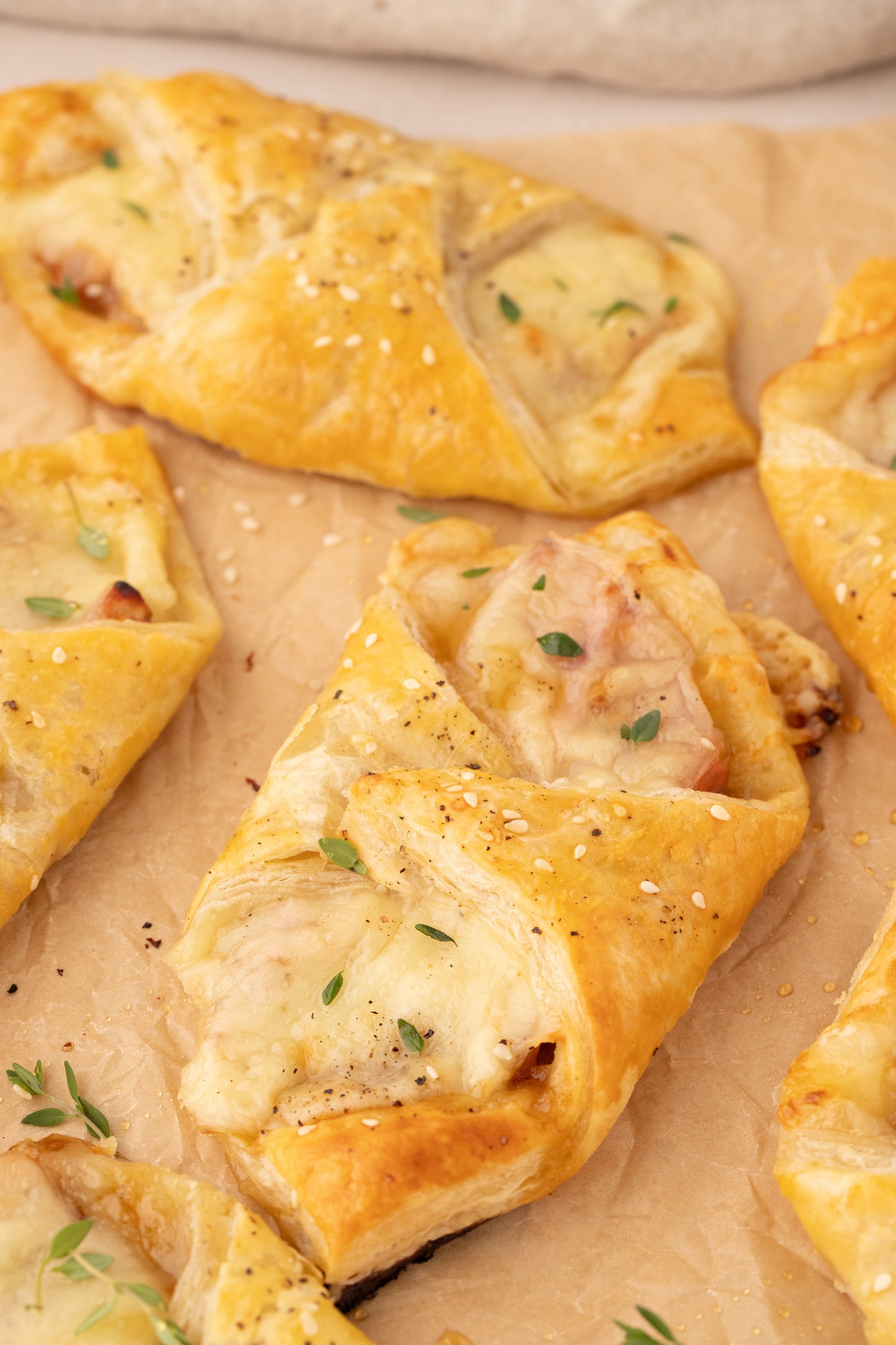 Ham and Cheese Puff Pastry - Exclusive