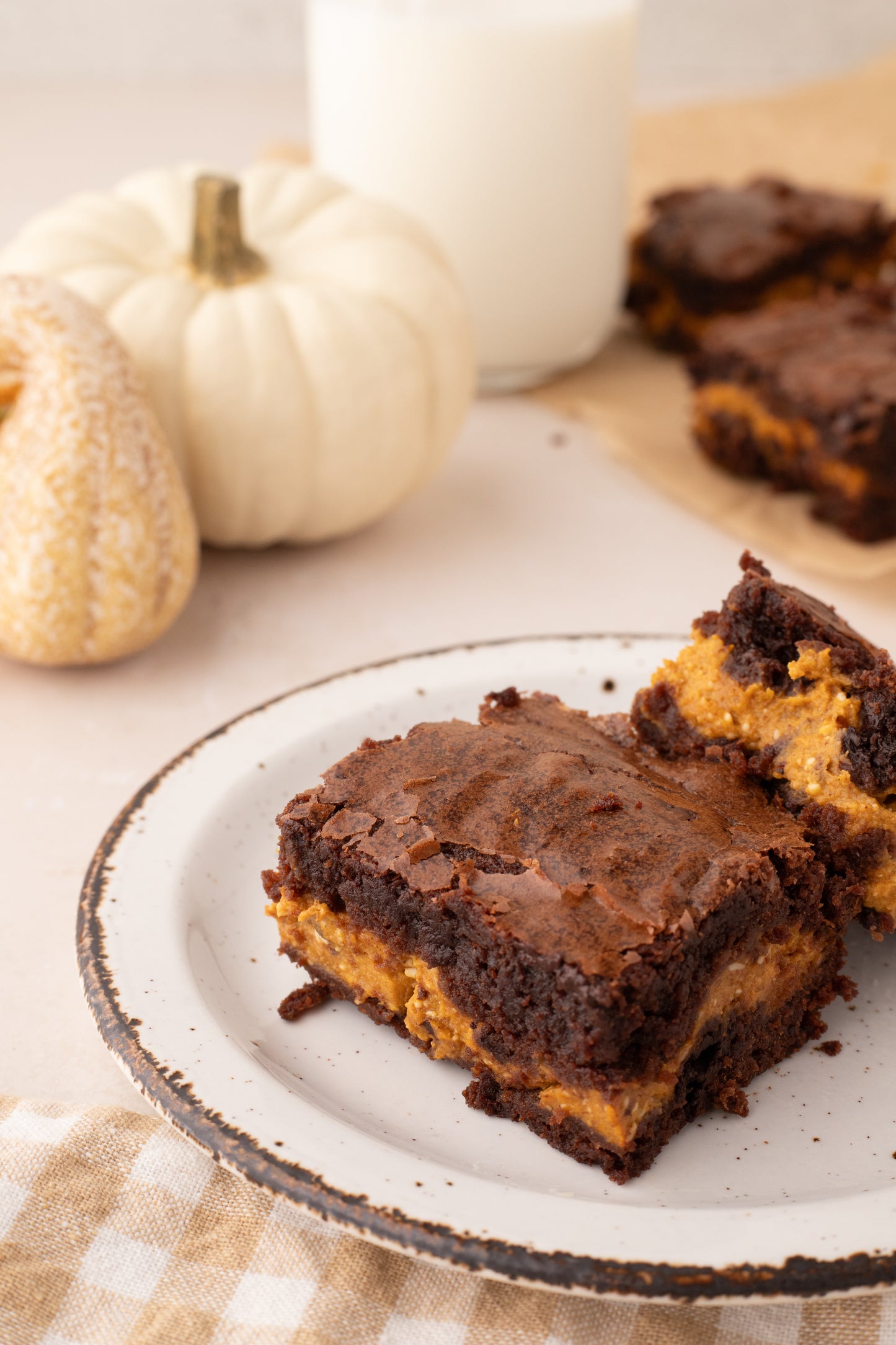 Pumpkin Brownies - Exclusive