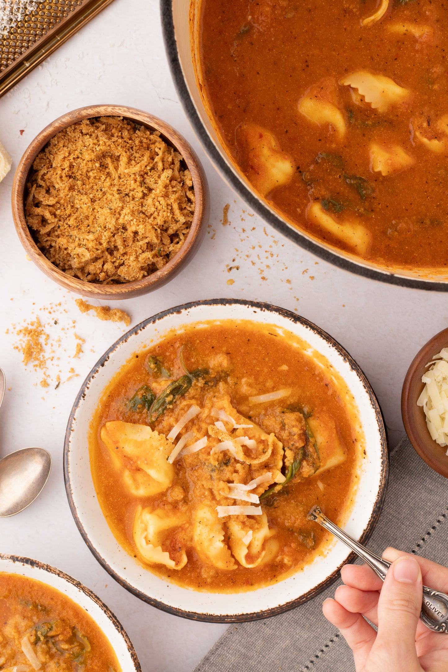 Spinach Tortellini Soup - Exclusive