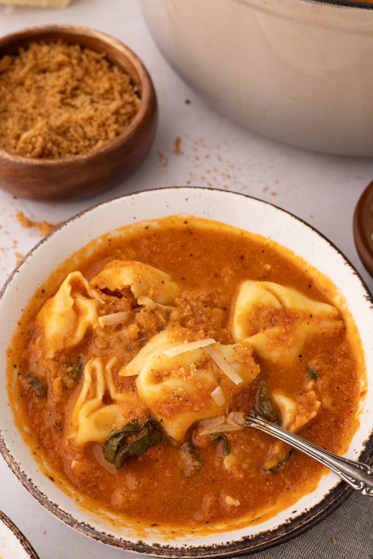 Spinach Tortellini Soup - Exclusive