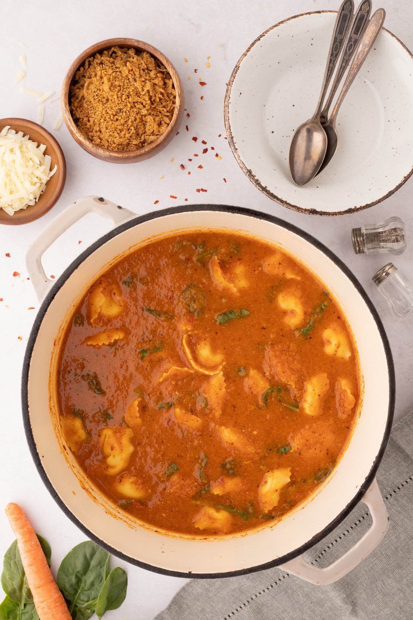 Spinach Tortellini Soup - Exclusive