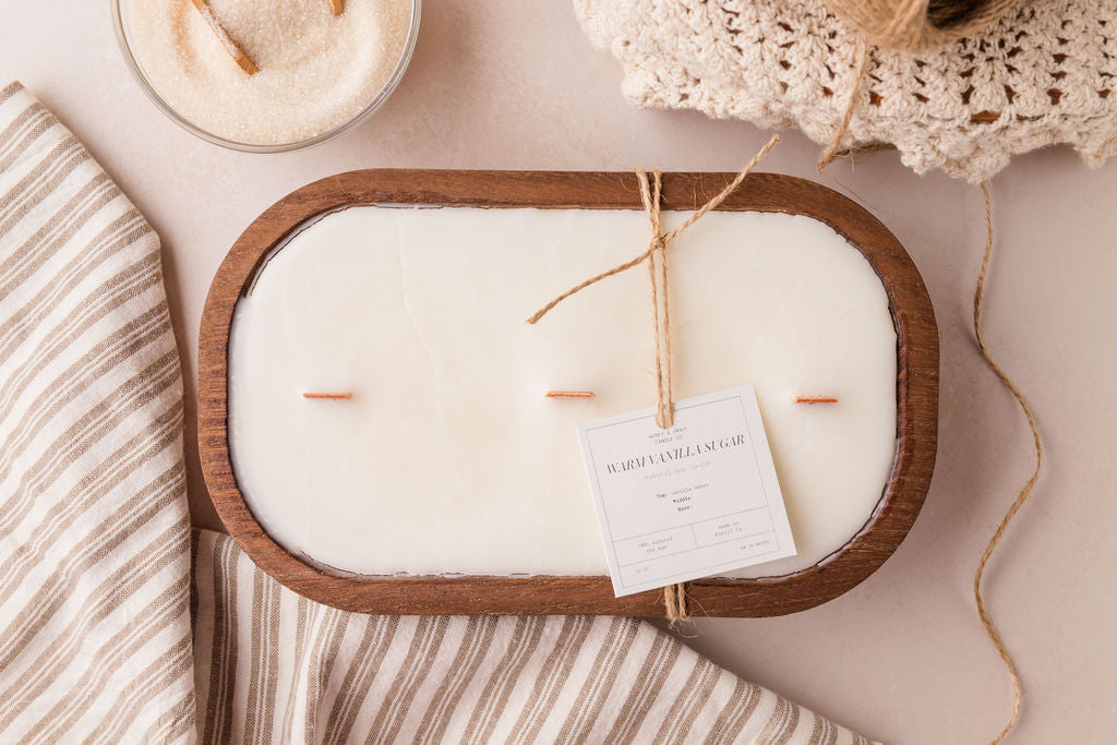 Warm Sugar Vanilla Dough Bowl Candle Style 2