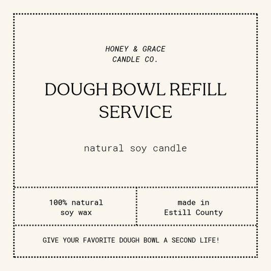 Dough Bowl Candle Refill