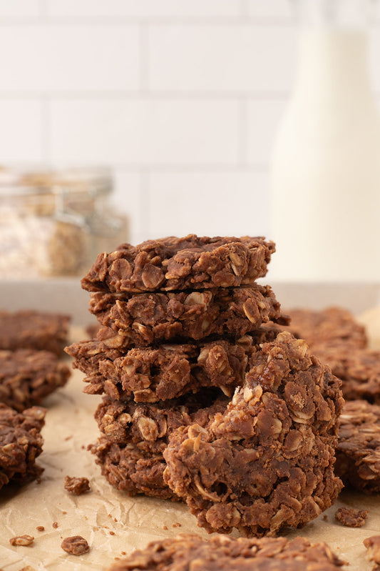 No Bake Chocolate Peanut Butter Cookies - Exclusive