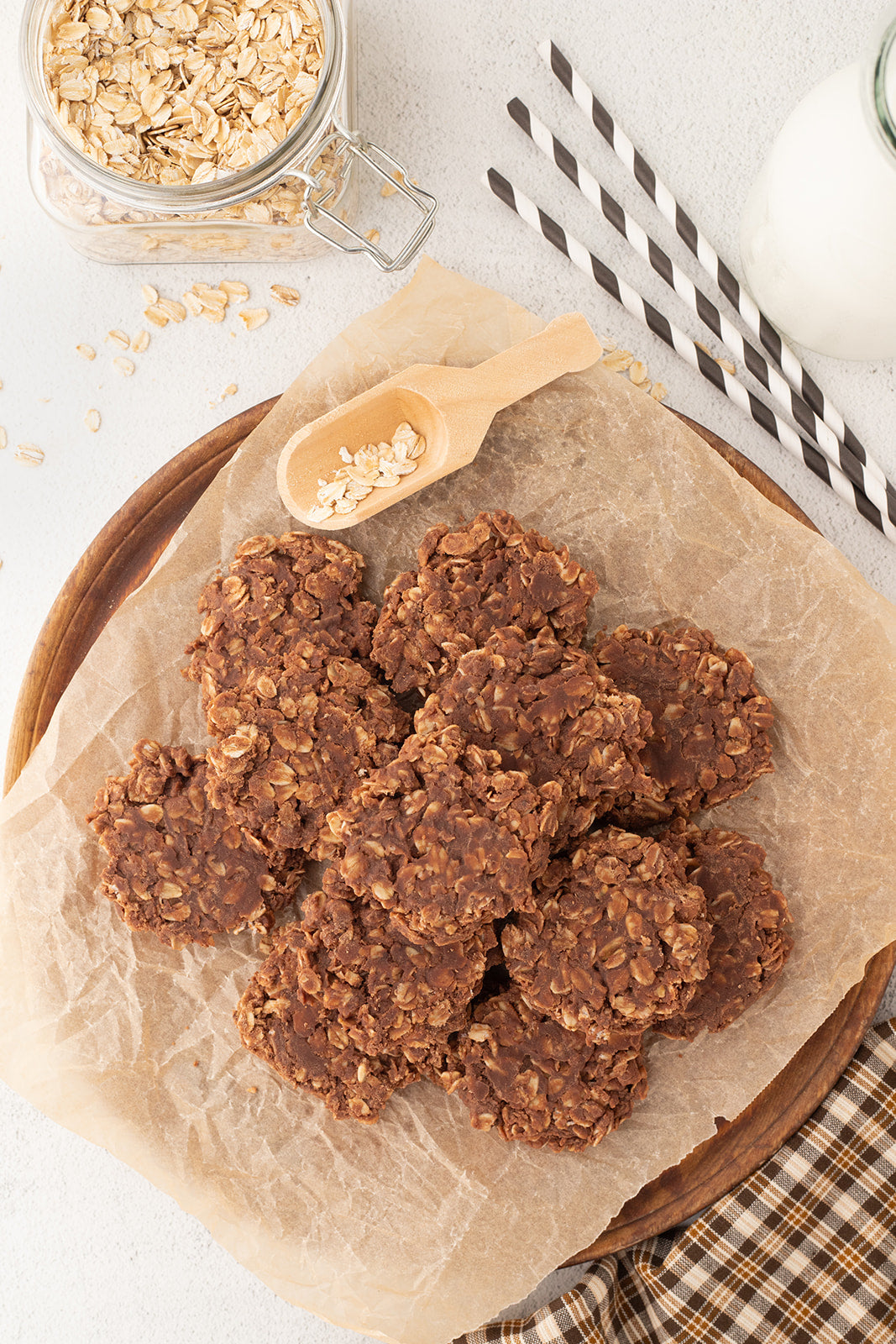 No Bake Chocolate Peanut Butter Cookies - Exclusive