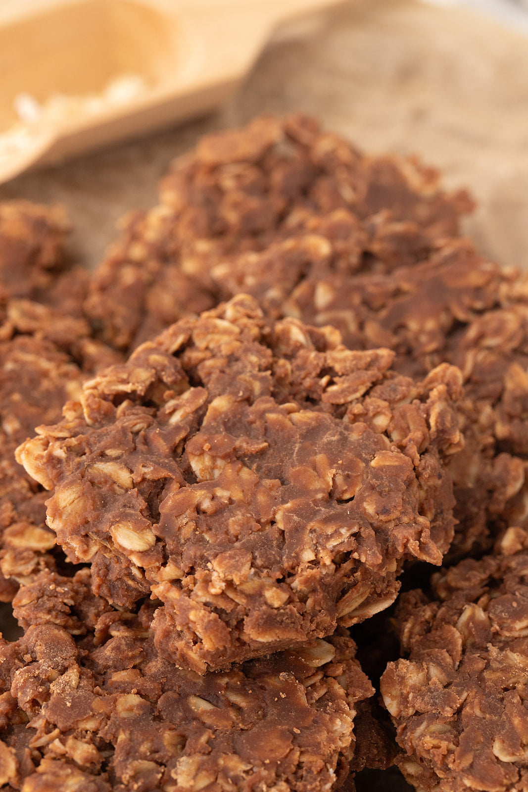 No Bake Chocolate Peanut Butter Cookies - Exclusive