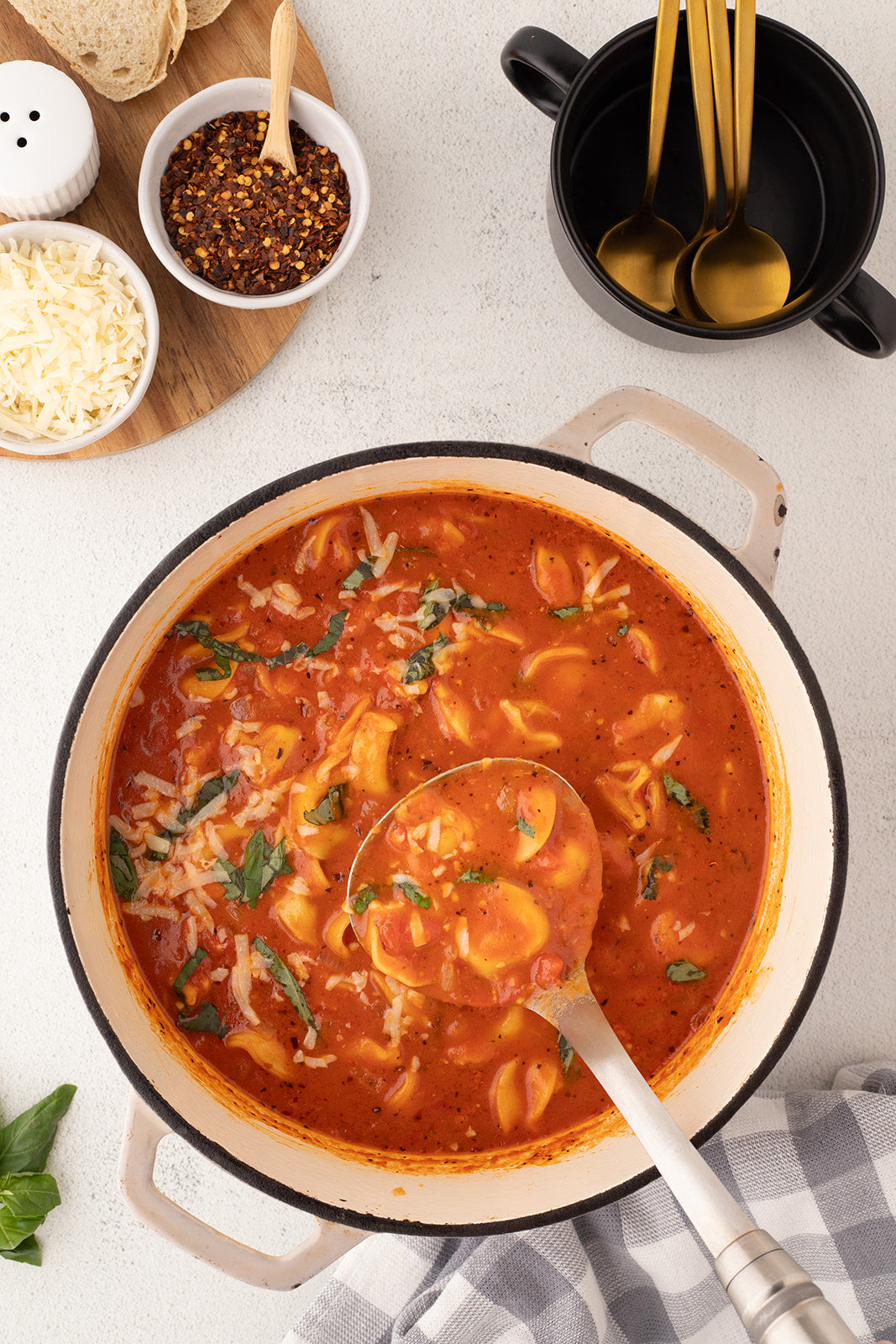 Tomato Tortellini Soup - Exclusive