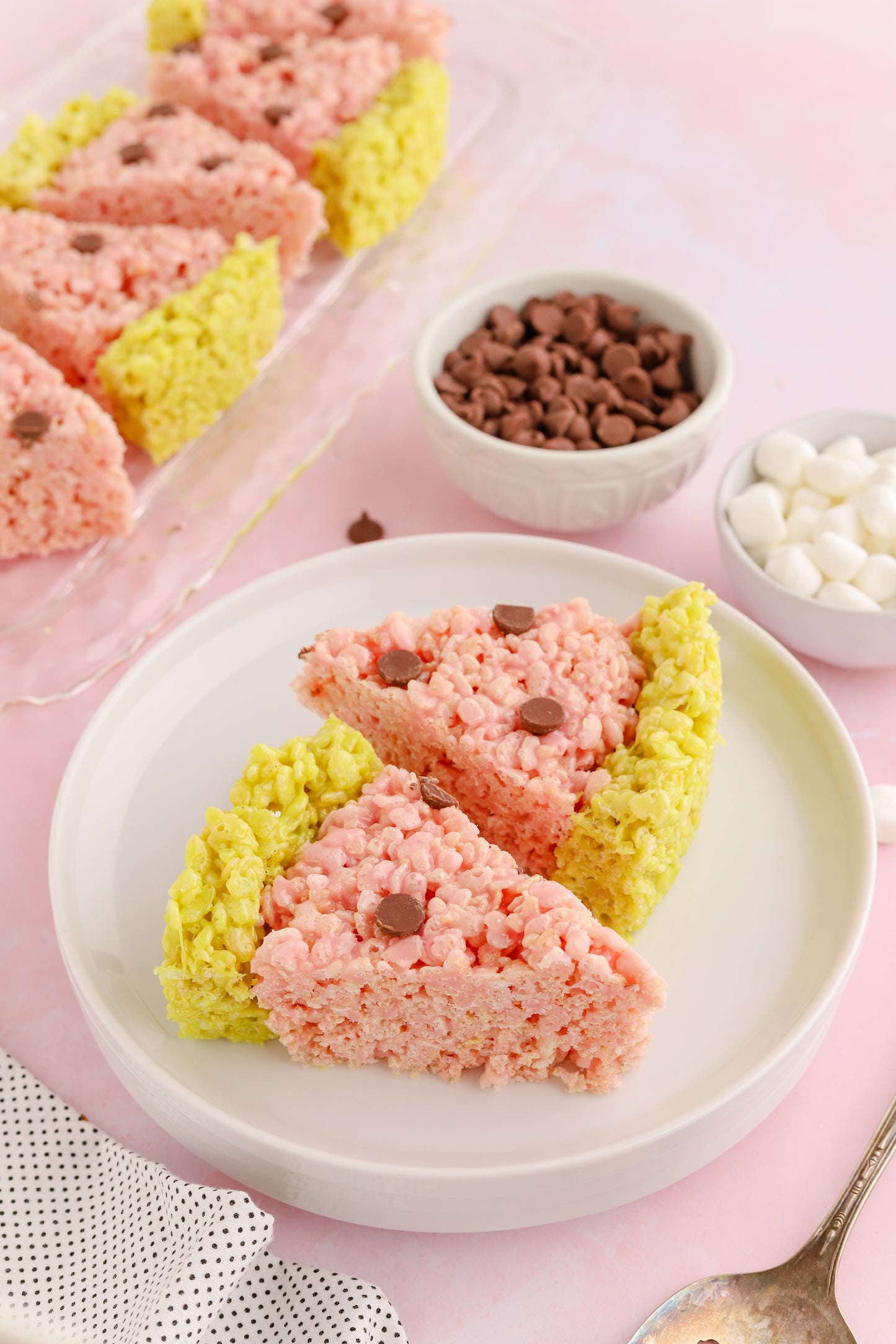 Watermelon Rice Krispie Treats - Exclusive