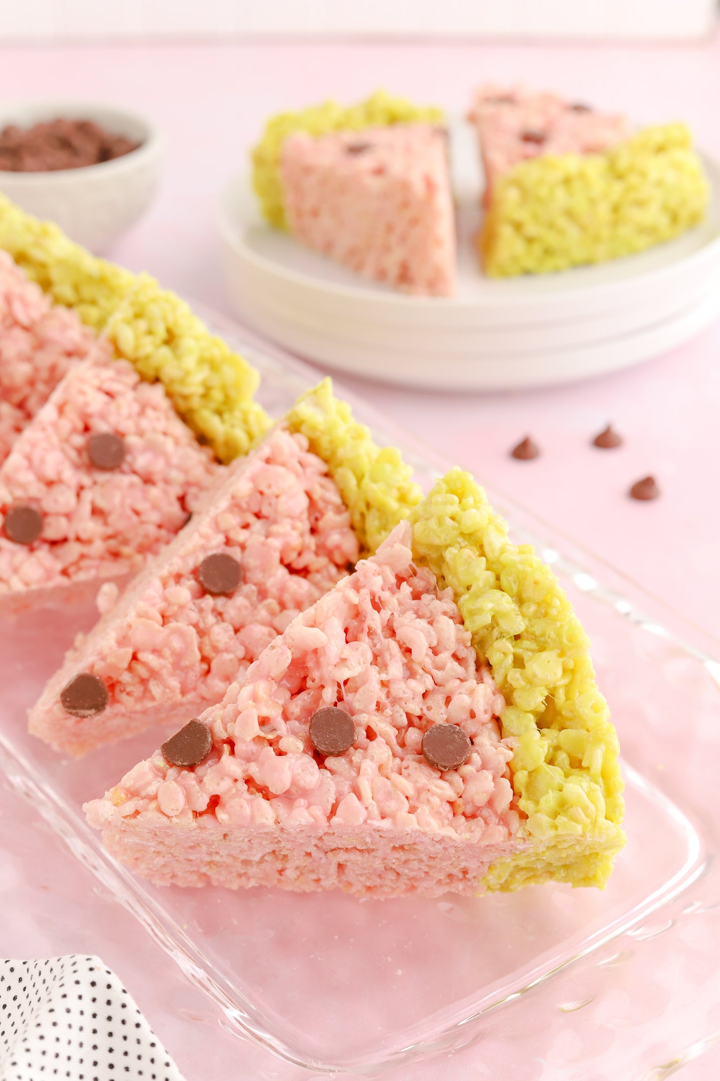 Watermelon Rice Krispie Treats - Exclusive